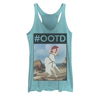 Disney's The Little Mermaid Juniors' #OOTD Ariel Tank Top