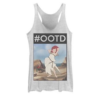 Disney's The Little Mermaid Juniors' #OOTD Ariel Tank Top