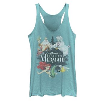 Disney's The Little Mermaid Juniors' Characters Graphic Tank Top