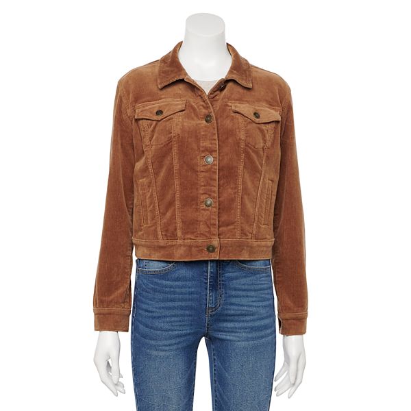 Juniors' SO® Corduroy Jacket