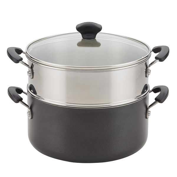 Farberware 2 QT Saucepan Pot With Lid Stainless Steel Aluminum