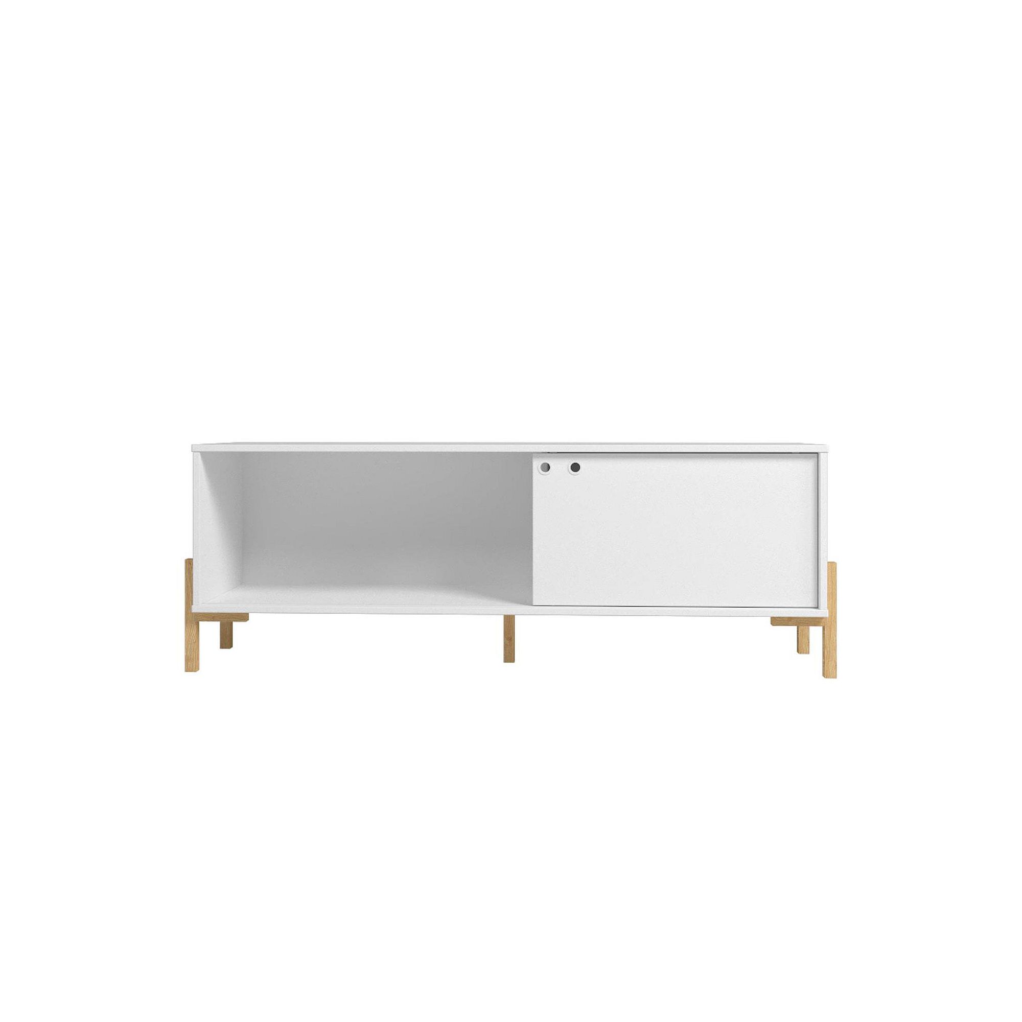 MANHATTAN COMFORT Bowery TV Stand, White