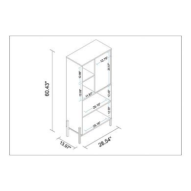 MANHATTAN COMFORT Bowery Bookcase