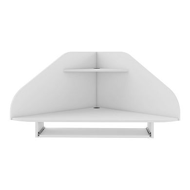 MANHATTAN COMFORT Bradley Floating Corner Desk