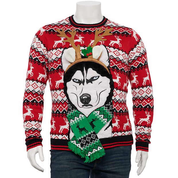 Big and tall outlet tacky christmas sweater