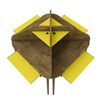 MANHATTAN COMFORT Bradley Sectional Cubicle Desk 4 pc Set