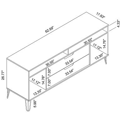 MANHATTAN COMFORT Rockefeller TV Stand