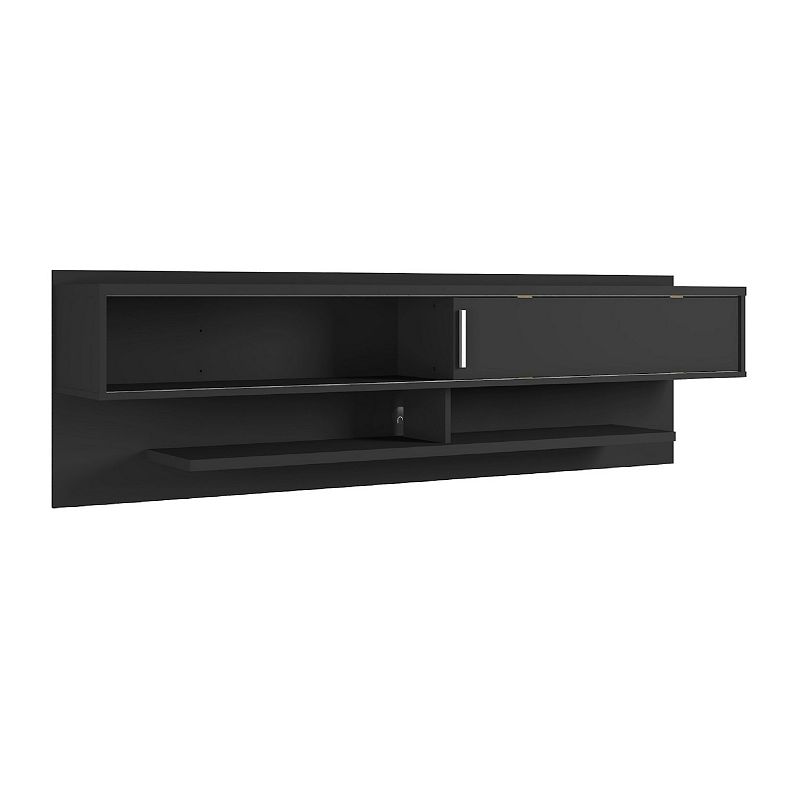 UPC 810025592219 product image for MANHATTAN COMFORT Astor Floating Entertainment Center Wall Decor, Black | upcitemdb.com