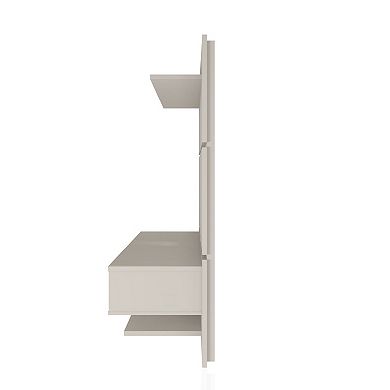 MANHATTAN COMFORT Floating Astor Entertainment Center Wall Decor