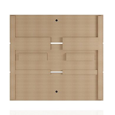 MANHATTAN COMFORT Floating Astor Entertainment Center Wall Decor