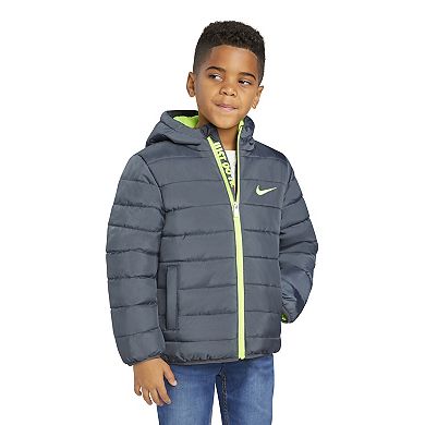 Boys 4-7 Nike Full-Zip Puffer Heavyweight Jacket