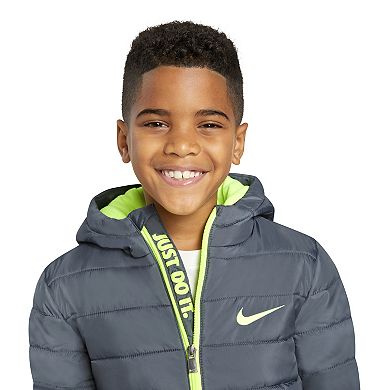 Boys 4-7 Nike Full-Zip Puffer Heavyweight Jacket