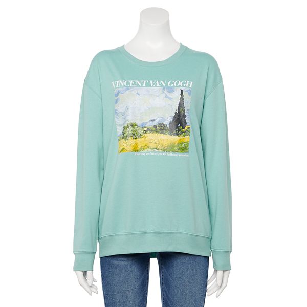 Juniors Vincent Van Gogh Sweatshirt