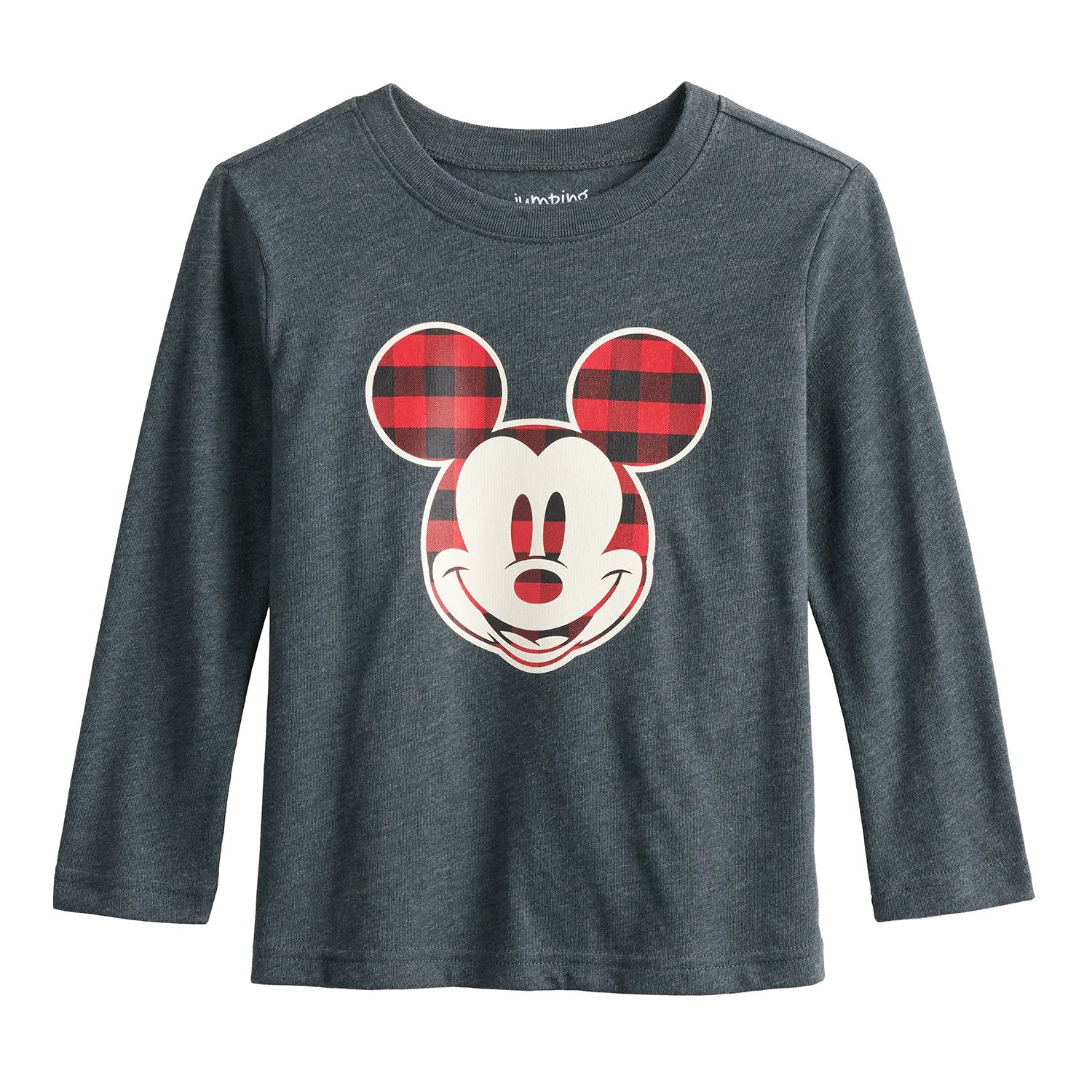 Image for Disney/Jumping Beans Disney's Mickey Mouse Toddler Boy Plaid Mickey Graphic Tee by Jumping Beans® at Kohl's.