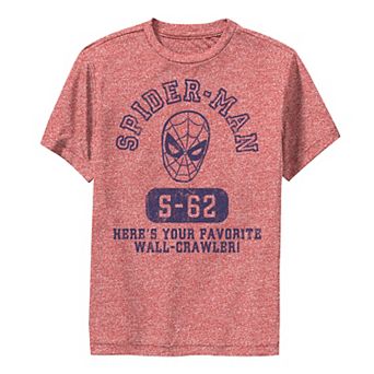 Boys 8-20 Marvel Spider-Man Since 1962 Favorite Wall Crawler Performance Tee