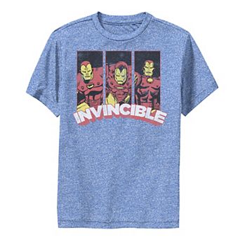 Boys 8-20 Marvel Comics Super Invincible Vintage Performance Tee