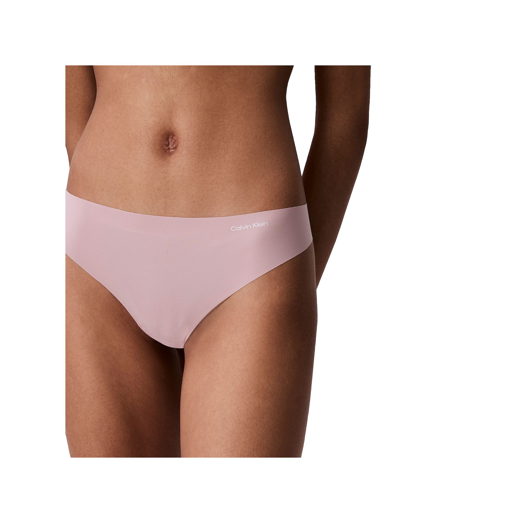 Womens Calvin Klein Invisibles Thong Panty D3428, Size: Medium, Subdued