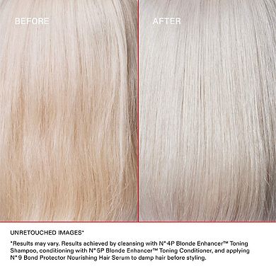 No.4P Blonde Hair Hydrating & Brightening Purple Toning Shampoo