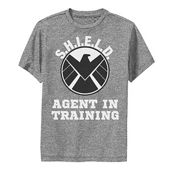 Boys 8-20 Marvel S.H.I.E.L.D. Agent In Training Eagle Academy Performance Graphic Tee