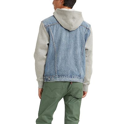 Men s Levi s Hybrid Hoodie Trucker Jacket