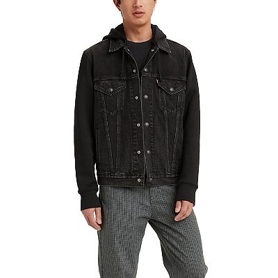 Men s Levi s Hybrid Hoodie Trucker Jacket