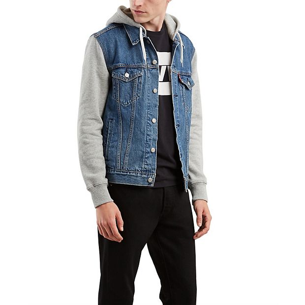 Men's Levi's® Hybrid Hoodie Trucker Jacket