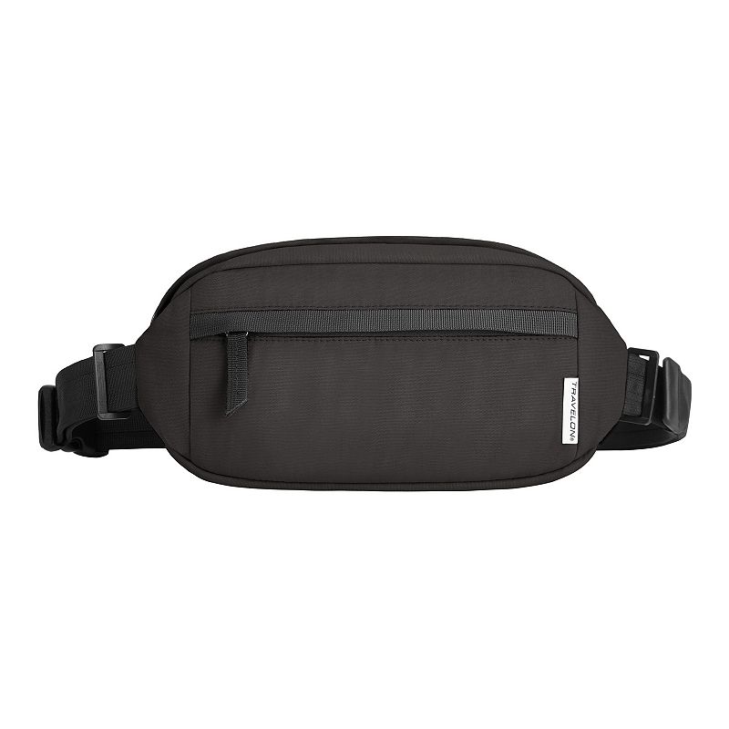 Travelon Origin Sustainable Antimicrobial Anti-Theft Hip Pack/Sling, Black