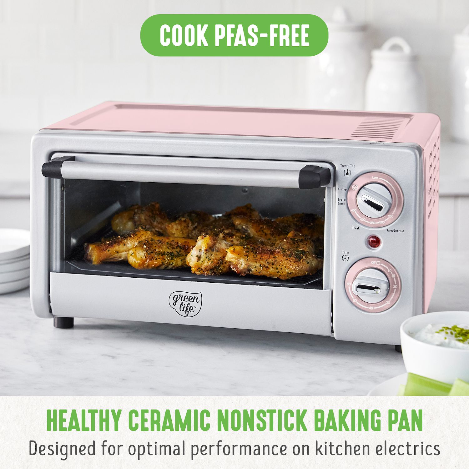 GreenLife Air Fry Toaster Oven, image size:1500x1500
