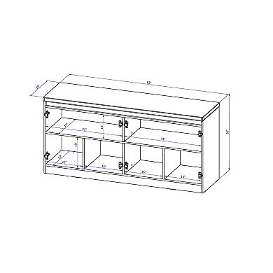 MANHATTAN COMFORT Viennese Sideboard