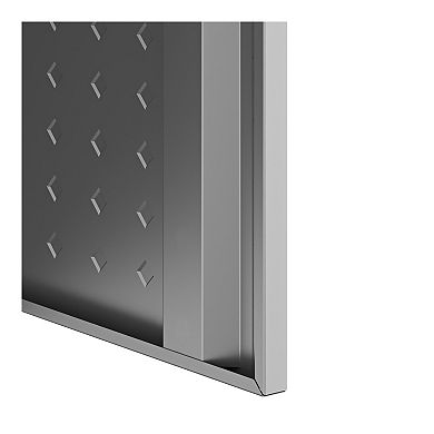 MANHATTAN COMFORT Fortress Tall Garage Cabinet