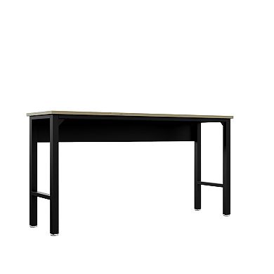MANHATTAN COMFORT 3-Piece Fortress Mobile Garage Steel Cabinet & Worktable Set