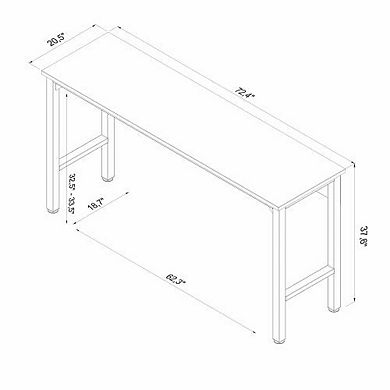 MANHATTAN COMFORT 3-Piece Fortress Mobile Garage Steel Cabinet & Worktable Set