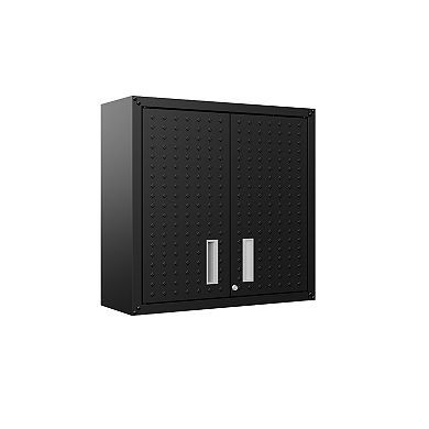 MANHATTAN COMFORT Fortress 2-Piece Floating Garage Cabinet Set