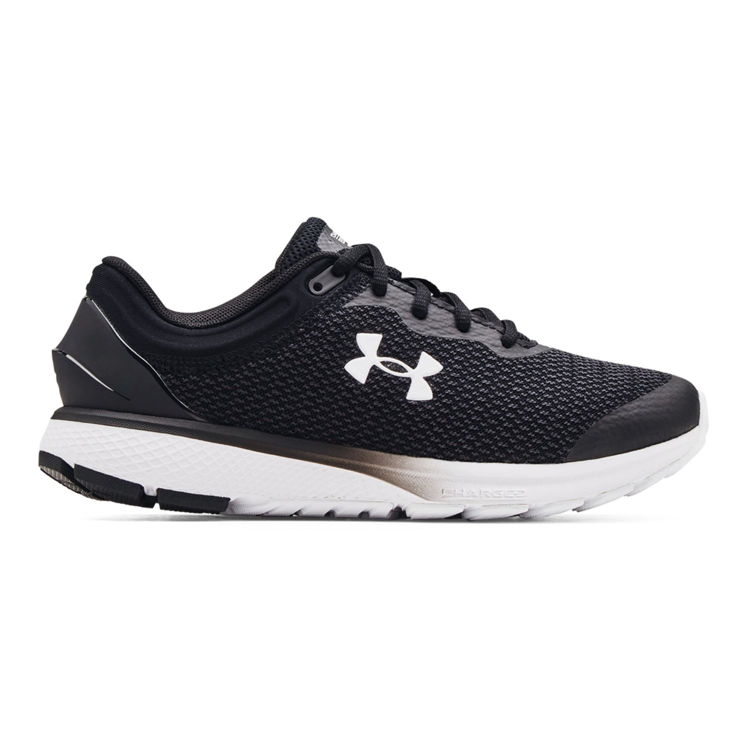 under armour shoes women's black and white