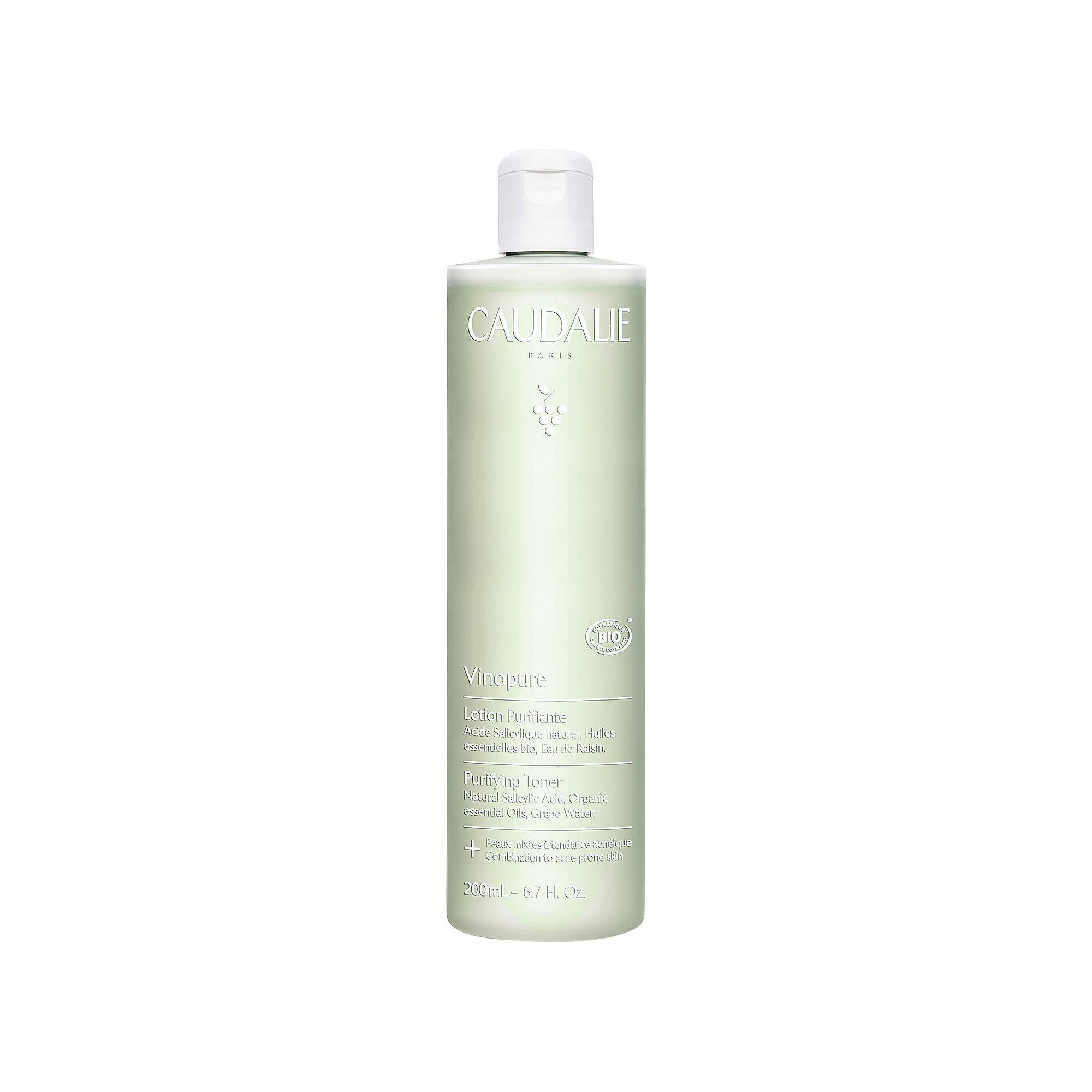 Caudalie Vinopure Natural Salicylic Acid Pore Minimizing Toner, Size: 6.7 O
