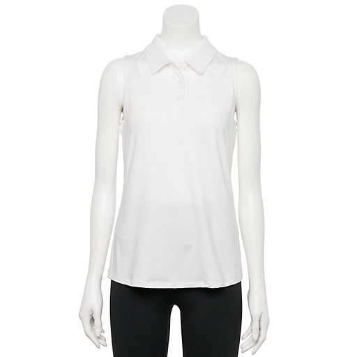 Horze Carolena Technical Pique Women's Exercise Shirt Polo Button Up Collar 