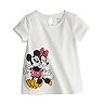 Disney's Minnie Mouse Toddler Girl Short Sleeve Keyhole Swing Tee by Jumping Beans®