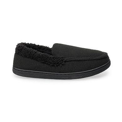 Boys Cuddl Duds Plaid Fleece Slippers