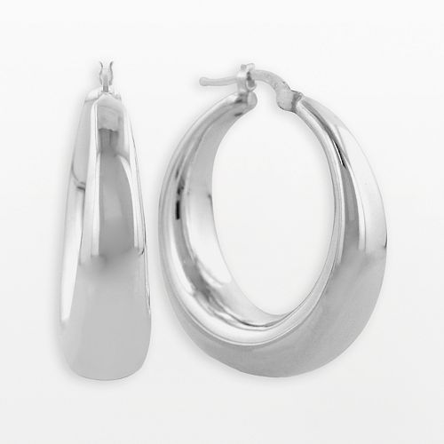 Sterling Silver Hoop Earrings