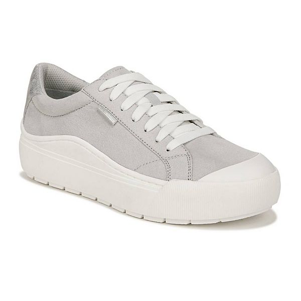 Dr. Scholl's Time Off Women's Platform Sneakers - Vapor Gray White (6)