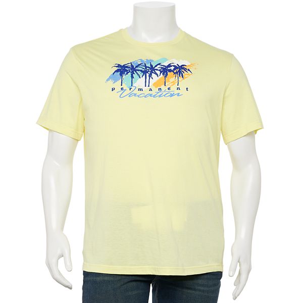 Big & Tall Sonoma Goods For Life® Permanent Vacation Tropical Graphic Tee