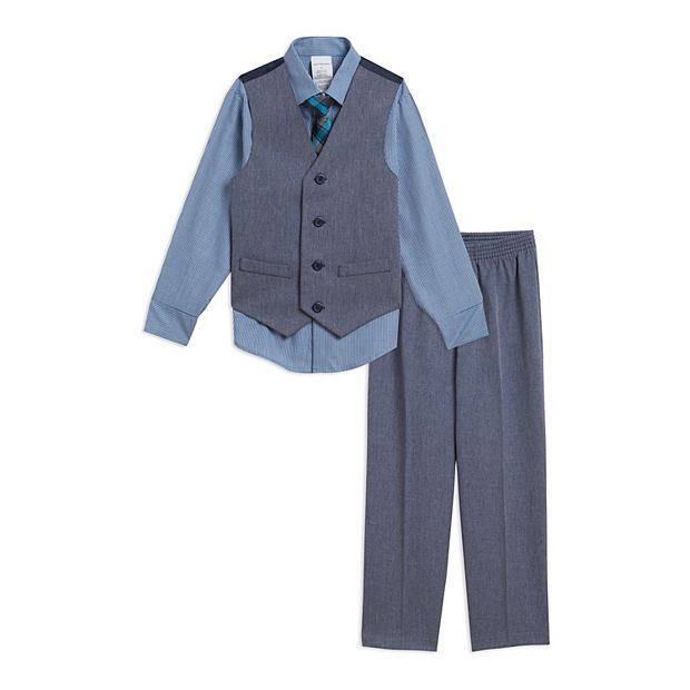 Van Heusen Boys Button 2024 Up 4-in-1