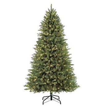 PULEO INTERNATIONAL 7-ft. Pre-Lit Fraser Fir Artificial Christmas Tree