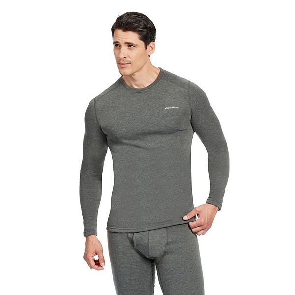 Men's Eddie Bauer Heavyweight Base Layer Fleece Wool-Blend Top