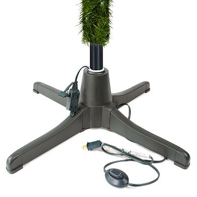 PULEO INTERNATIONAL Rotating Artificial Christmas Tree Stand