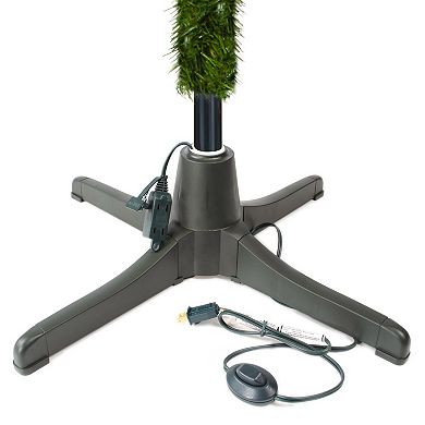 Puleo International Rotating Artificial Christmas Tree Stand