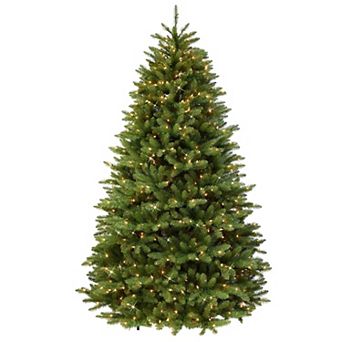 PULEO INTERNATIONAL 7.5-ft. Pre-lit Fraser Fir Grand Artificial Christmas Tree