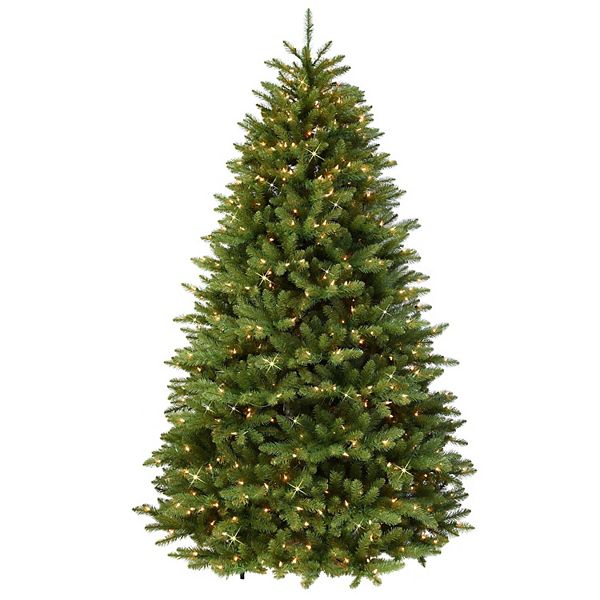 Puleo International 7.5-ft. Pre-lit Fraser Fir Grand Artificial ...