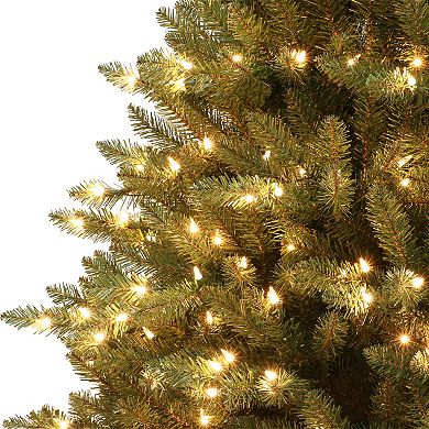 PULEO INTERNATIONAL 7.5-ft. Pre-lit Fraser Fir Grand Artificial Christmas Tree