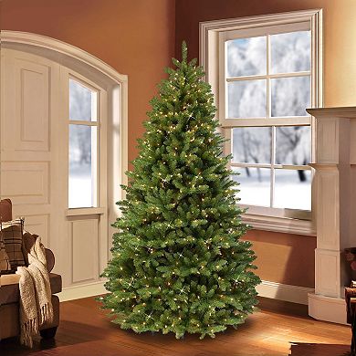 PULEO INTERNATIONAL 7.5-ft. Pre-lit Fraser Fir Grand Artificial Christmas Tree